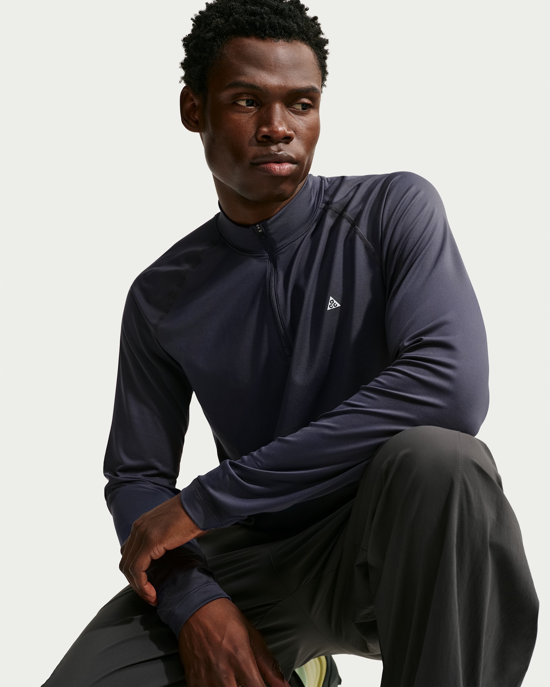 ACG Wildsee Men's Dri-FIT 1/4-Zip Long-Sleeve Hiking Top. Nike IL